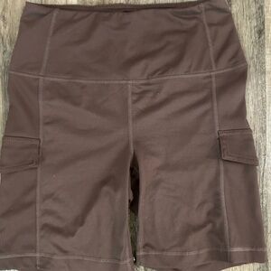 Brown Women's Cargo Shorts